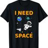 Astronaut Rocket Interstellar Launch Ship Space Alien Ufo T-Shirt1