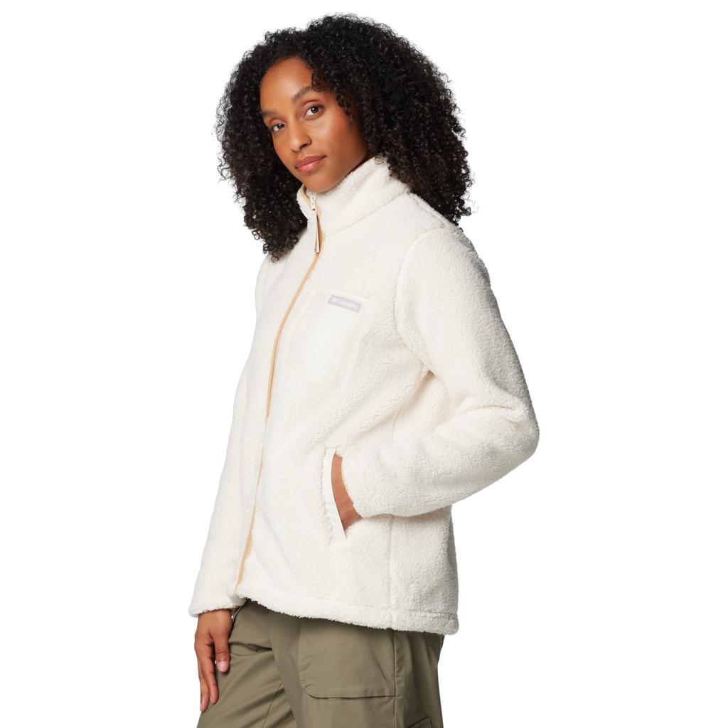 Columbia West Bend Full Zip II, Womens Beige Fleece