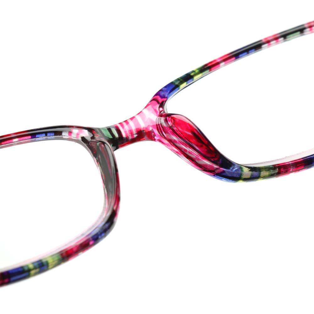Portable Vision Care Magnifier Reading Glasses Presbyopic Eyewear Diopter Eyeglasses Retro Frame