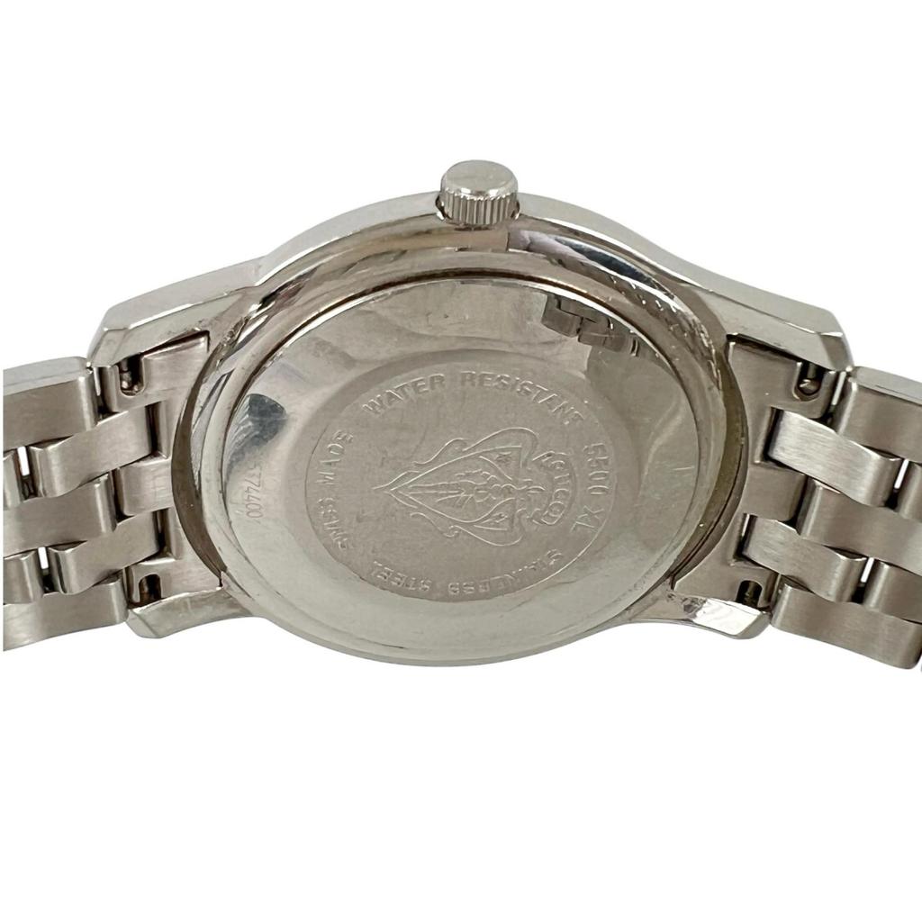 GUCCI G class Watches 5500XL whiteDial Stainless Steel Quartz Analog display mens Used