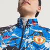 adidas Оригиналы Манчестер Юнайтед Stone Roses Трек Свободный Воротник Молния Длинный Рукав Куртка Мужская Куртка JZ7094