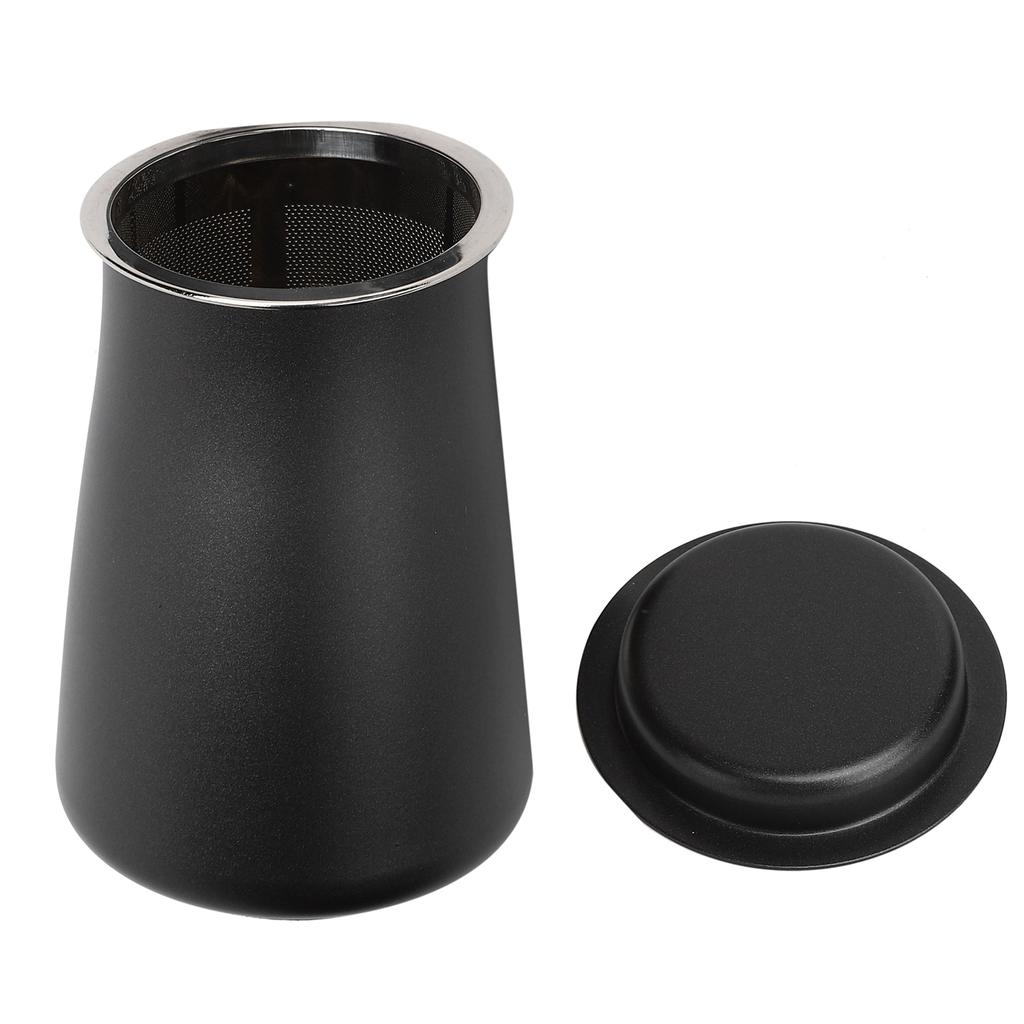 Coffee Sifter 304 Stainless Steel Hand Coffee Sifter Coffee Powder Filter Cup for Sieving Powder Receiving Powder