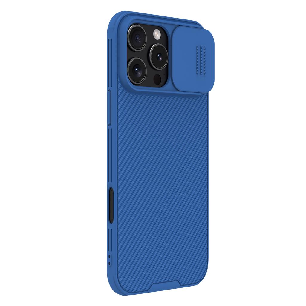 Чехол NILLKIN Camshield Pro для iPhone 16 Pro, совместимый с чехлом MagSafe TPU+PC для телефона со слайдер-камерой