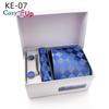 Cozy Up Ties for Men Set with Pocket Square Cufflink and Tie Clip | Necktie Handkerchief In Gift Box for Wedding
