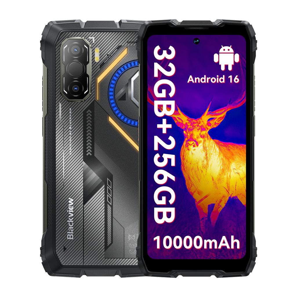 Blackview ROCK 3 Уличный смартфон 32 ГБ + 256 ГБ Тепловизионная камера 10000 мАч Мобильный телефон