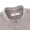 SEVEN Men's Four-Way Stretch Stand Collar Long Sleeve Brushed Shirt