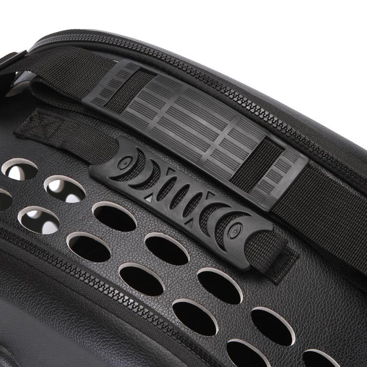 Переноска для питомцев EVA однотонная: Моющаяся, Дышащая, Удобная Ручная и Наплечная Сумка Большой Вместимости для Кошек и Собак.