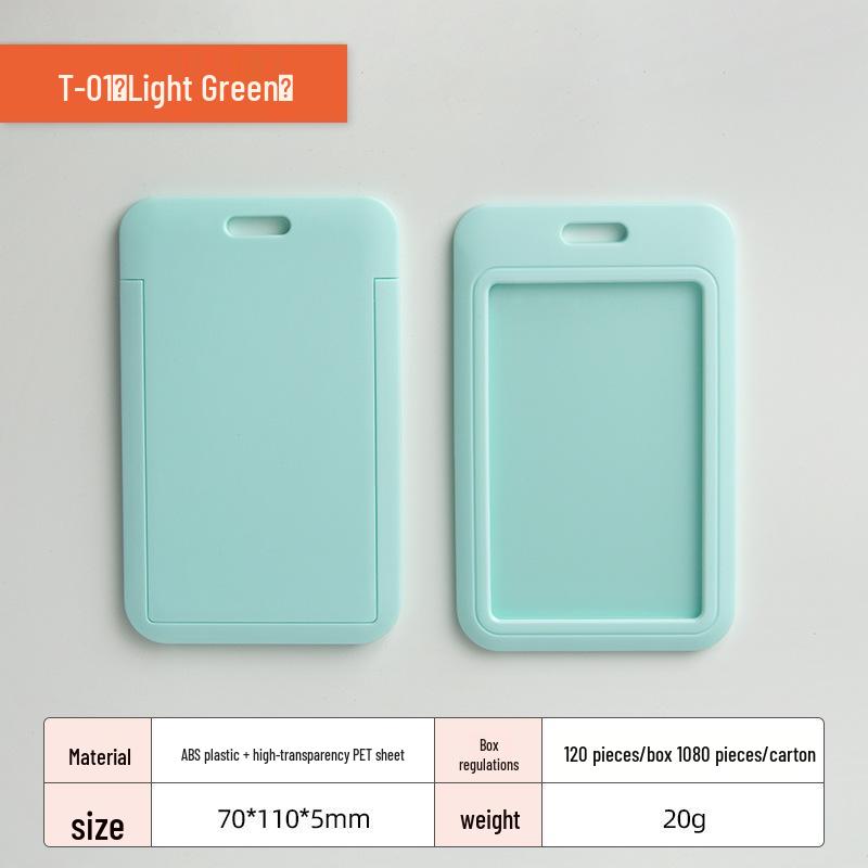 Student Campus ID and Access Card Holder for Bus, Meal, Room Cards - Hard Shell, Custom Printing Available.