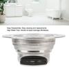 Round Shower Drain Kit 3.94in Diameter Floor Drain Kit Durable Drain Hair Catcher  Shower