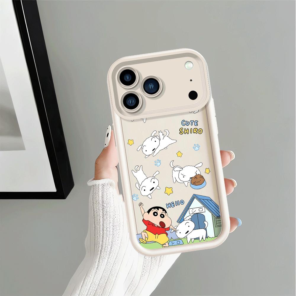 Crayon Shin Chan Little White Phone Cover Case for iPhone 15 Plus 16 Air 13 12 Pro 11 17 Pro Max 14