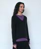PISCESS Button-Up Slim Fit Hoodie_Black