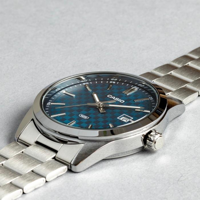 Casio Часы Entiser MTP-VD03D-2A2UDF Мужские Синие