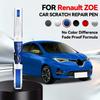 Для Renault ZOE 2012-2025 X98 X10 Ремонтный маркер для краски Подкраска Удаление царапин Сделай сам Автоаксессуары Черный Белый Фиолетовый Синий Серый