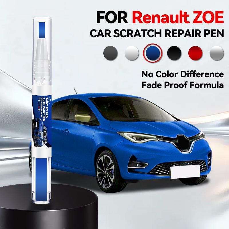 Для Renault ZOE 2012-2025 X98 X10 Ремонтный маркер для краски Подкраска Удаление царапин Сделай сам Автоаксессуары Черный Белый Фиолетовый Синий Серый