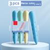 3 Pcs Super Large Hole Eraser Easy To Wipe for Primary School Students No Dross Children's Pen Like Creative Pencil Eraser
