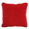 Красная бархатная подушка 40x40
