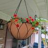 Pack Of 3 Felt Hanging Basket Liners Coconut Fiber Replacement Bird Proof Round Planters Inserts For Flowers Herbs Vines