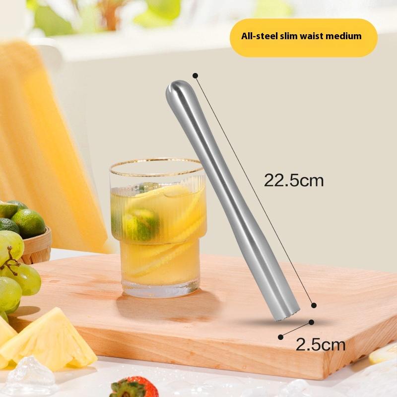 Молоток для лимона из нержавеющей стали, дробленый фруктовый мороженый, бар для молока, чая, дробилка для коктейлей, палочка для смешивания