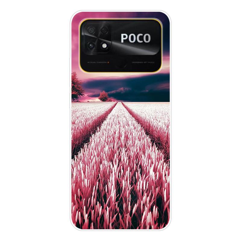 Для Xiaomi Poco C40 C 40 Чехол Мягкая силиконовая задняя крышка Мультяшный чехол для телефона Разнообразие