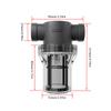 3/4inch Internal Thread Filter, 20 Water Pipes, 304 Stainless Steel Filter, Pre Filter, Tap Water Pipe Filter, Plastic Transpare