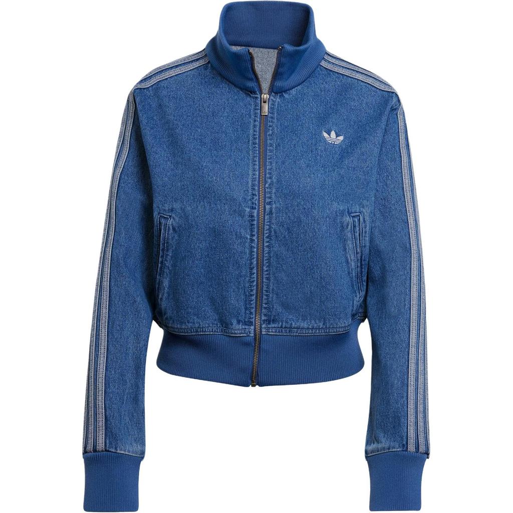 adidas Женская джинсовая спортивная кофта Adicolor Индиго Деним JD2570
