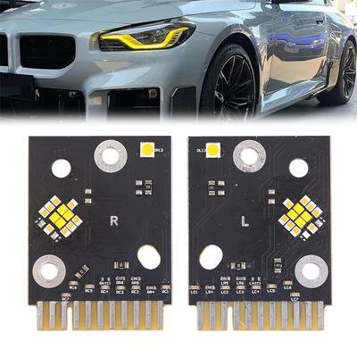 2× Светодиодная плата дневного ходового света 12160010070 Для BMW G87 G42 M2 M240I 2023-24