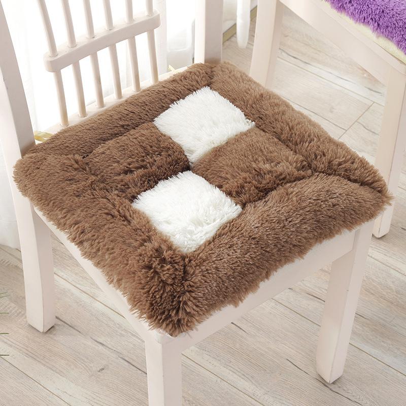 Утолщенная подушка для стула, подушка для сиденья на полу, подушка для стула из девяти сеток для студентов, плюшевая подушка для ягодиц, подушка для долгосрочного использования в офисе