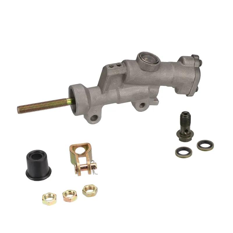 Motorcycle Rear Foot Brake Pump Hydraulic Master Cylinder Folding Rear Master Cylinder for Motorbike ATV Dirt Bike YAMAHA Parts