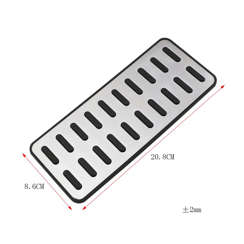 Car Pedals Cover Pad For Hyundai I20 BC3 2020-2024 Stainless Steel Accelerator Gas Brake No Drilling Pedal Automotive Body Kits