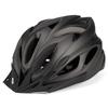 Adult Cycling Helmet Mountain Bike Road Safety Protection Matte Finish Half With Rear Light Button
