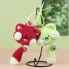 PP Cotton Cat Plush Keyring Long Tail Plush Cat Doll Pendant Plush Cat Keychain  Bag Pendant