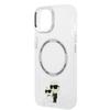 Karl Lagerfeld KLHMP14MHNKCIT iPhone 14Plus / 15 Plus 6.7" hardcase transparent Iconic Karl&Choupette Magsafe