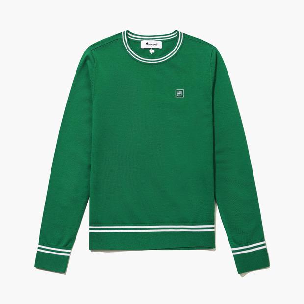 Женский базовый круглый джемпер с длинным рукавом LECOQ GOLF (Gq322Lkp99)