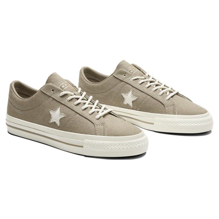 Converse One Star Pro Zongzi Прочные Дышащие Низкие Кеды для Скейтбординга Унисекс Коричневые A06074