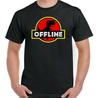 Gaming Offline Retro Funny Video Game ZX Spectrum Atari PC Console Unisex T-shirt