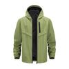 Men S Stand Collar Work Jacket Casual Outdoor Top