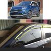 Для KIA KX3 2015 2016 2017 2018 Автомобильный Стайлинг Наклейка Пластиковый Стекло Окна Дефлектор Ветровика Защита от Дождя/Солнца Вентиляционные Детали