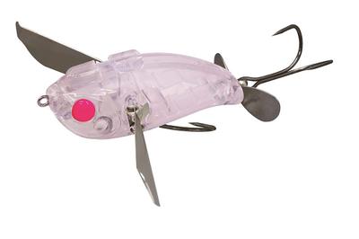 JACKALL Воблер Pompadour Catfish Custom YB Secret Clear Jr.