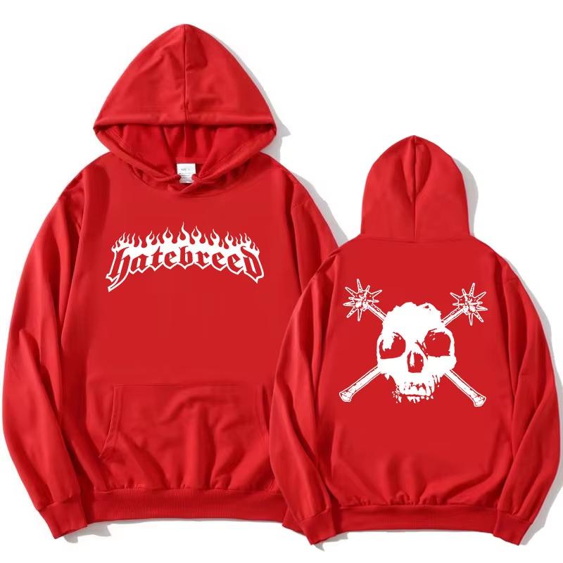 2026 Горячая Распродажа Дизайн Hatebreed Худи Унисекс Длинный Рукав Модный С Капюшоном Мягкий Хлопок Толстовка Свободная Уютная и Универсальная