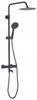 Zestaw natryskowo-wannowy lungo czarny termostat sku rea-p4113