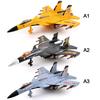 Children Sliding Aircraft Alloy with Light Sound Pull Back J15 Fighter Toys Vehicles Diecast Airplanes Toys