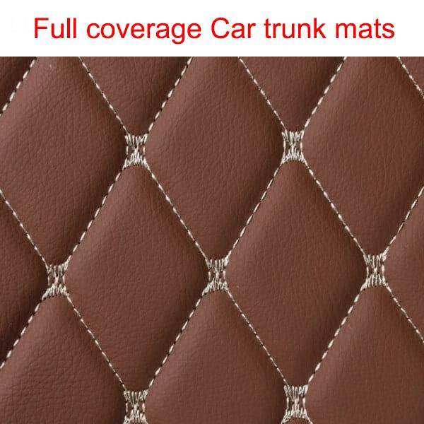 Full Coverage Car Trunk Mats for Bmw X6 E71 F16 G06 X7 G07 Interior Details Auto