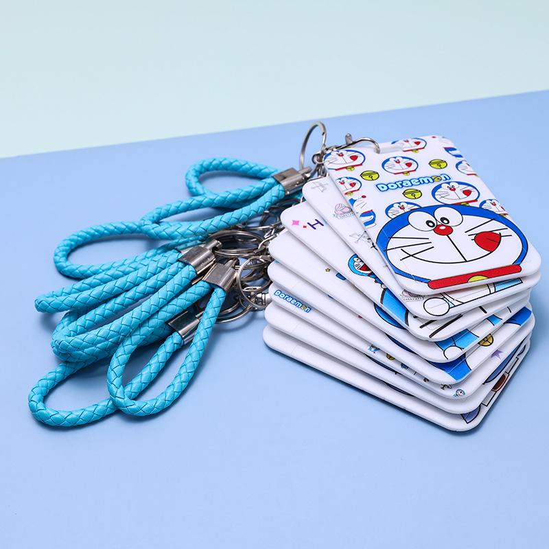 Doraemon Meal Card Holder - Cute Student & Work ID Lanyard, Access Control & Bus Card Holder