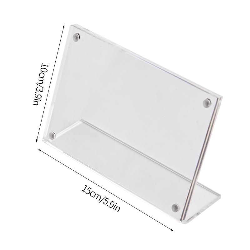 Acrylic Photo Frame Transparent Photocard Stand Picture Frame for Pictures Photocard Display Stand Room Decor Marco De Fotos