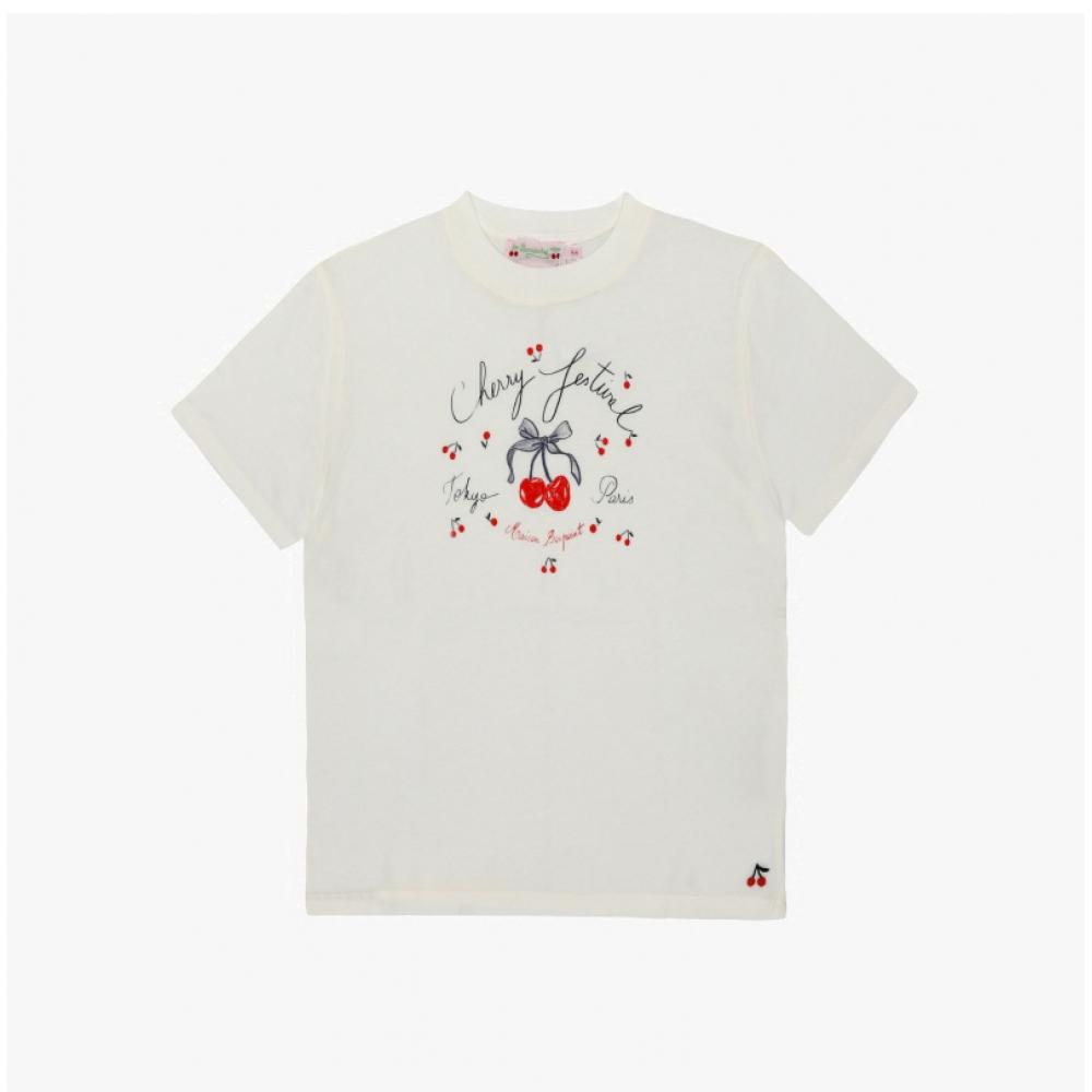 BonpoinT Thida Girls Kids ShorT Sleeve T shirT s05gTsk00030