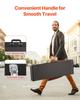 Bass Guitar Hard Case 48.03in Waterproof With Lock And Key for Bass Guitar