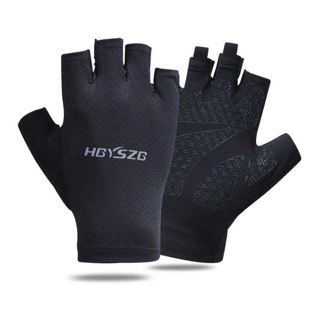 Equipment Sun Protection Half Finger Gloves Fitness Gloves  Glove Cycling Gloves