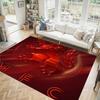 Middlesbrough Design Crystal Velvet Carpet Cozy Non?Slip Printed Rug For Bedroom Living Room Entrance