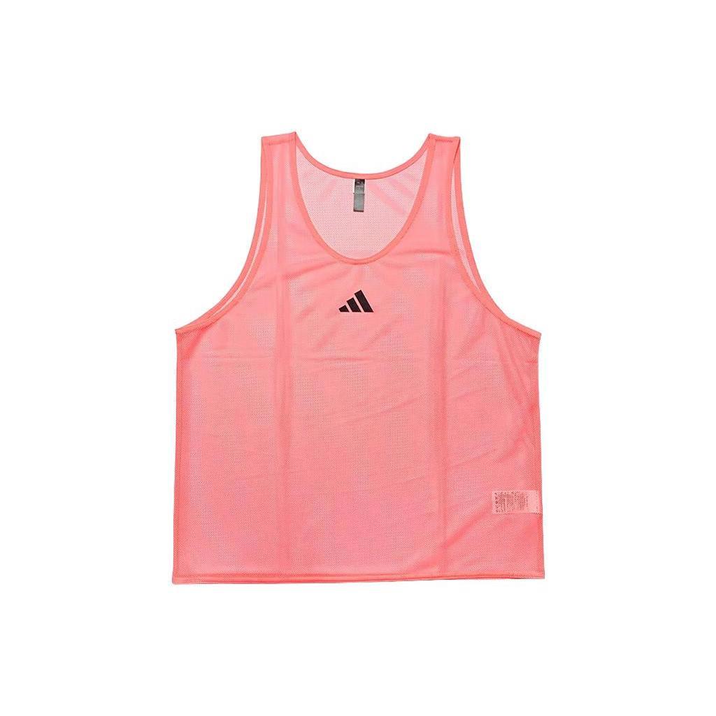 adidas Мужские майки Розовые С круглым вырезом Тонкие Прямого кроя HP0734