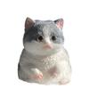 Плюшевая тряпичная кошка-игрушка для снятия стресса - Реалистичное украшение кошки для расслабления в офисе